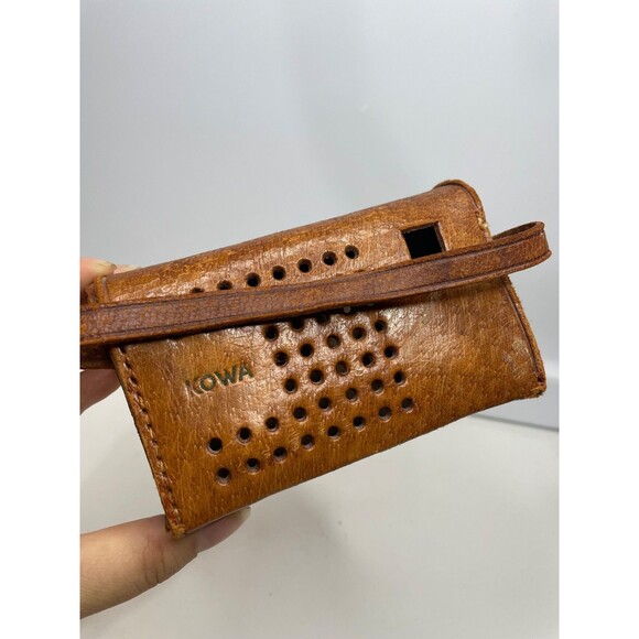 case only!! KOWA Transistor Radio or Camera brown leather case- JAPAN - Picture 2 of 10